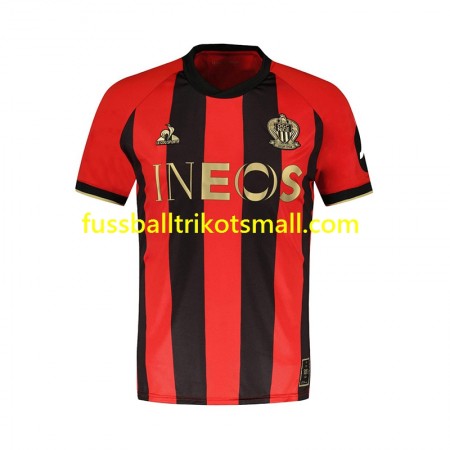 Fußballtrikots OGC Nice 2024-2025 Kurzarm Heimtrikotsatz kaufen